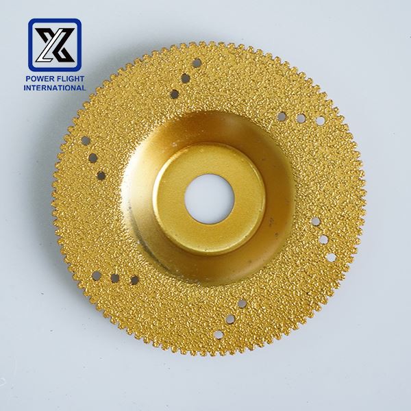 Oštrica za rezanje i šalica za brušenje pile